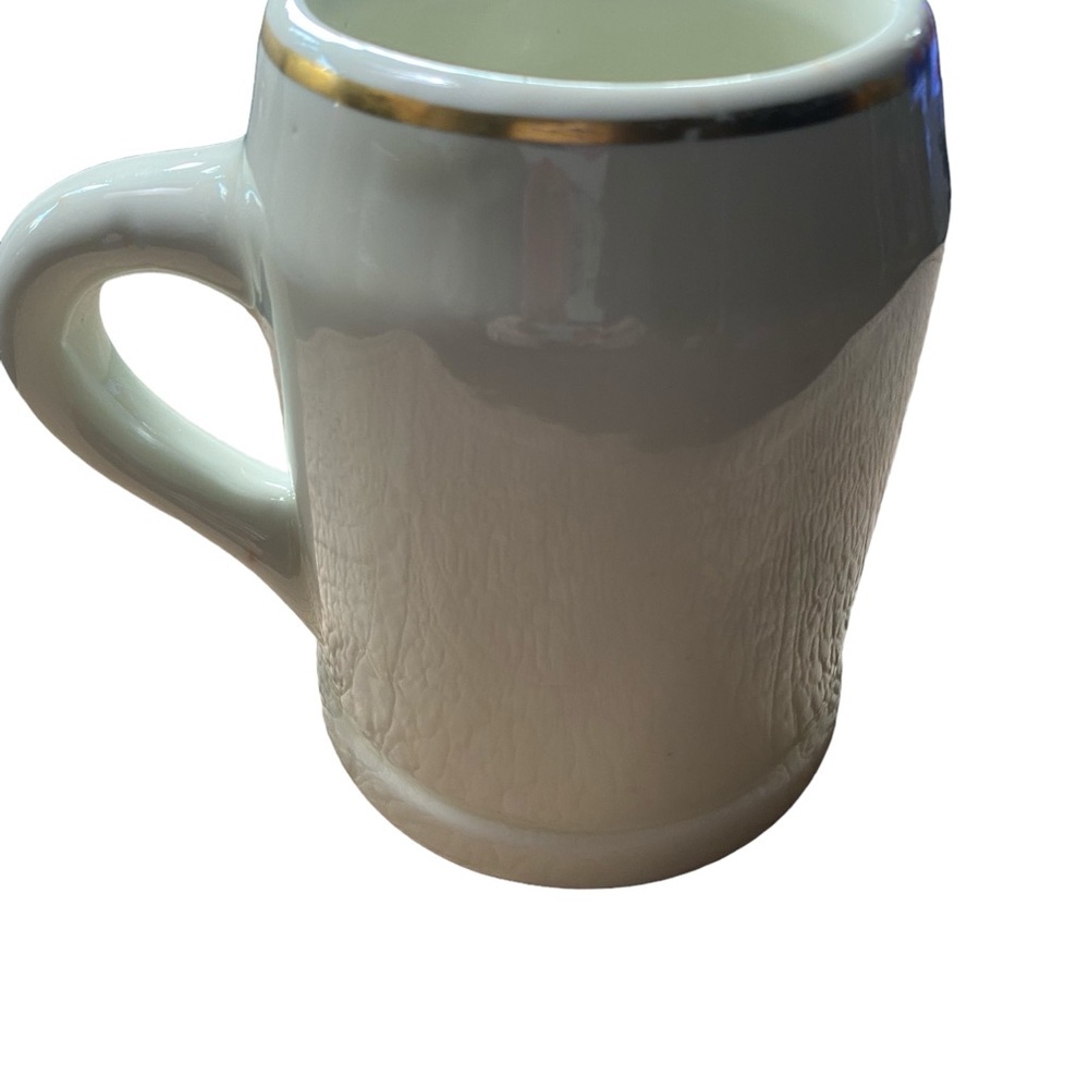 Antique Heirloom China Tankard Mug Hand painted and signed - Picture 2 of 3